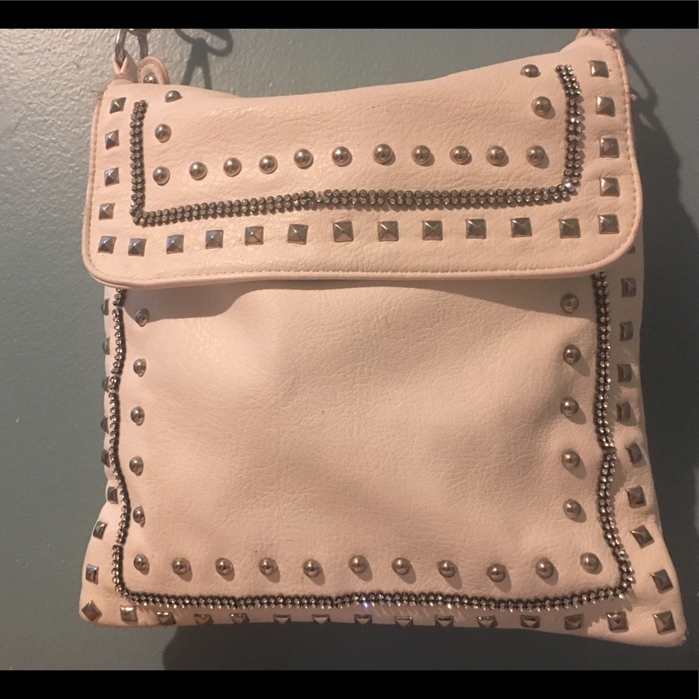 White crossbody bag